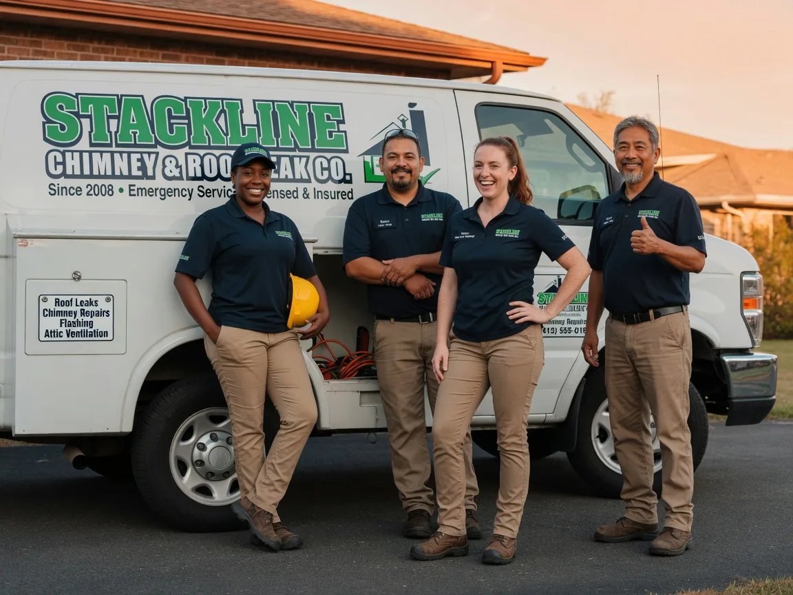 Chimney flashing repair company in Menlo, GA
